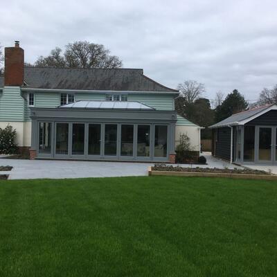 Recently completed Country House